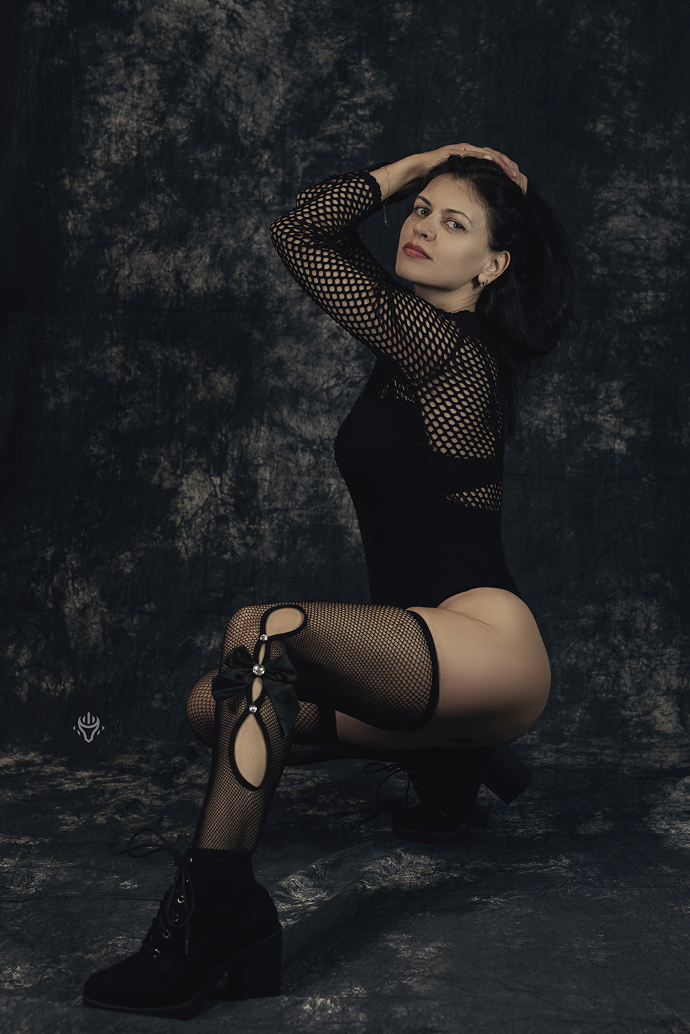 Kobieca sesja sensualna.